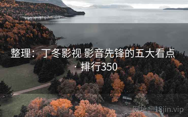 整理：丁冬影视 影音先锋的五大看点 · 排行350